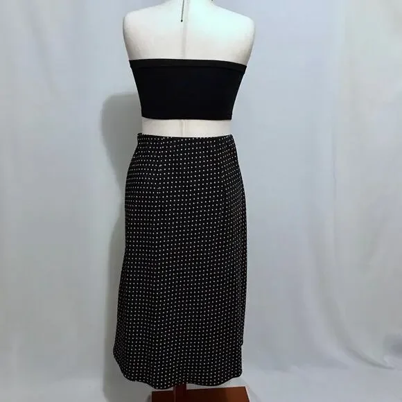 Sanctuary NWOT Polka Dot Midi Skirt Women 1X - Picture 6 of 9